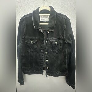 Classic Black Denim Jacket